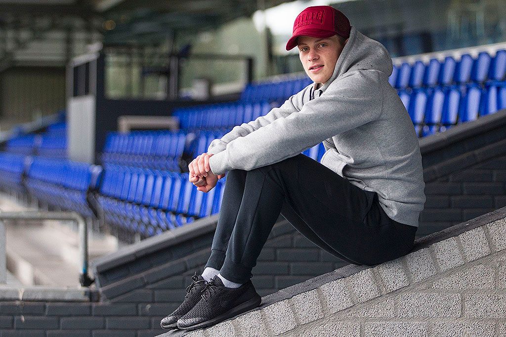 Nieuw talent bij FC Eindhoven: 'Als ik niet opval heb ik het goed gedaan'