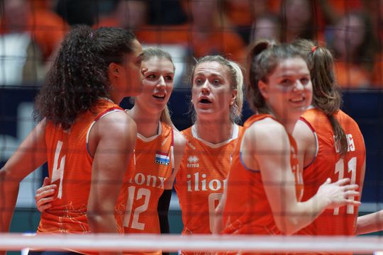 🎥 | Nederlandse volleybalsters boeken 3e zege in Nations League