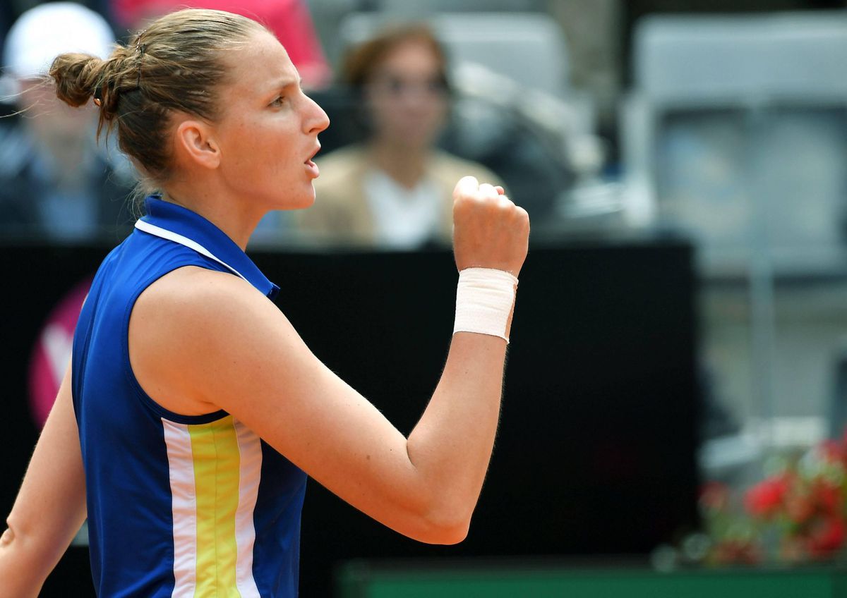 Pliskova wint WTA Rome en houdt Bertens op plek 4 van de wereldranglijst