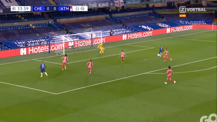 🎥 | ZIYECH scoort de 1-0 voor Chelsea tegen Atlético Madrid