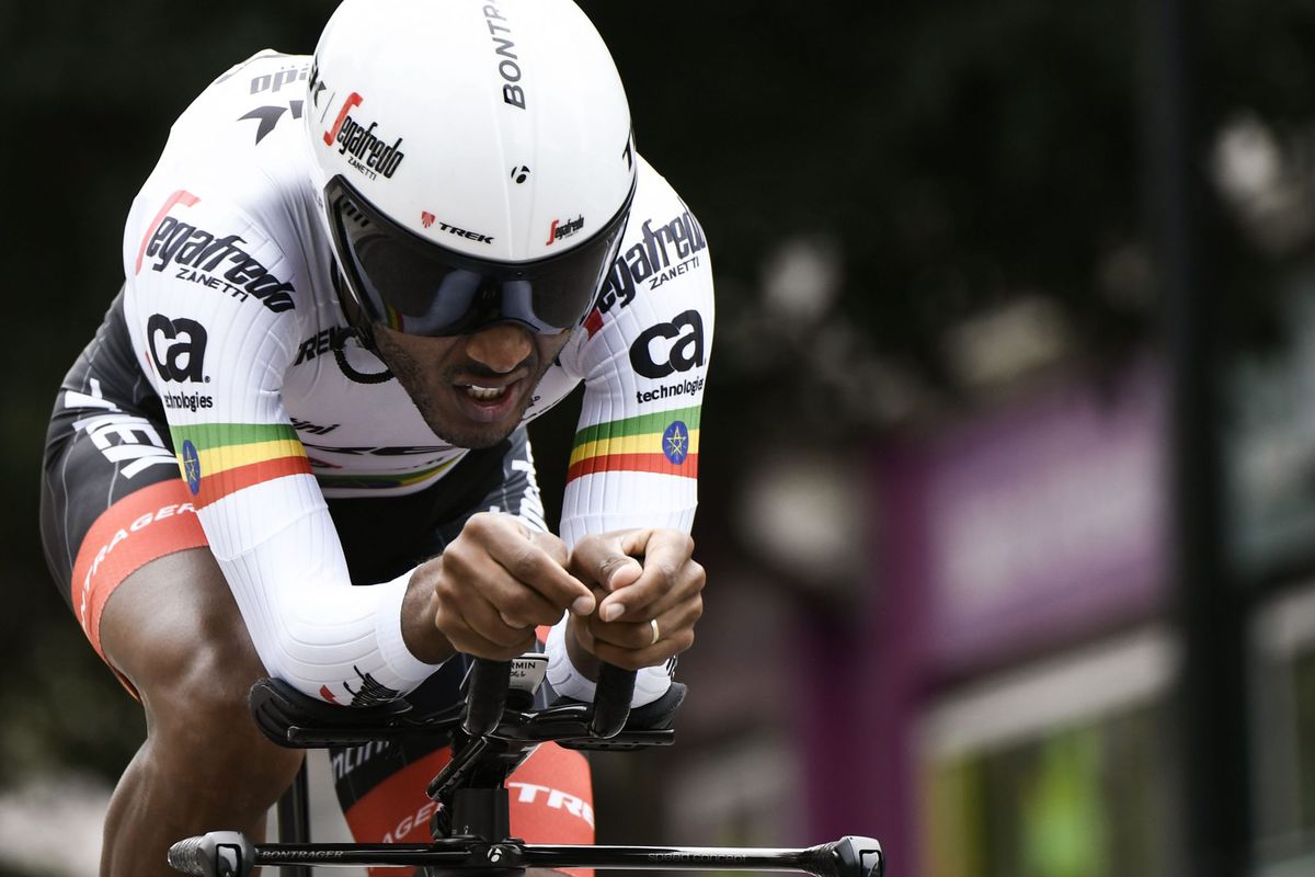 Ethiopische klimmer Grmay naar Mitchelton-Scott: 'Mijn droom is een Tour-etappe te winnen'