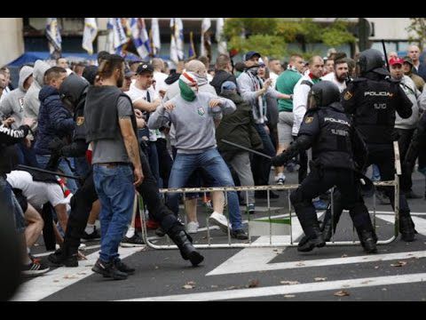 Weer geen supporters voor Legia Warschau na rellen (video)