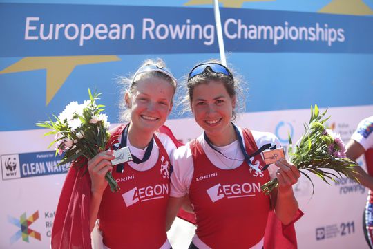 Nederlandse roeiers pakken 6 medailles op EK