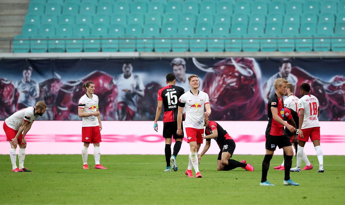 Prima woensdagavondpotje: 4 goals, 1 blunder en een rode kaart bij Leipzig-Hertha
