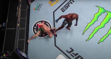 🎥 | UFC'er Khalil Rountree trapt het been van Modestas Bukauskas keihard kapot
