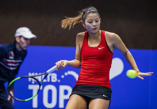 Arianne Hartono (25) wint voor het eerst een wedstrijd op de WTA Tour