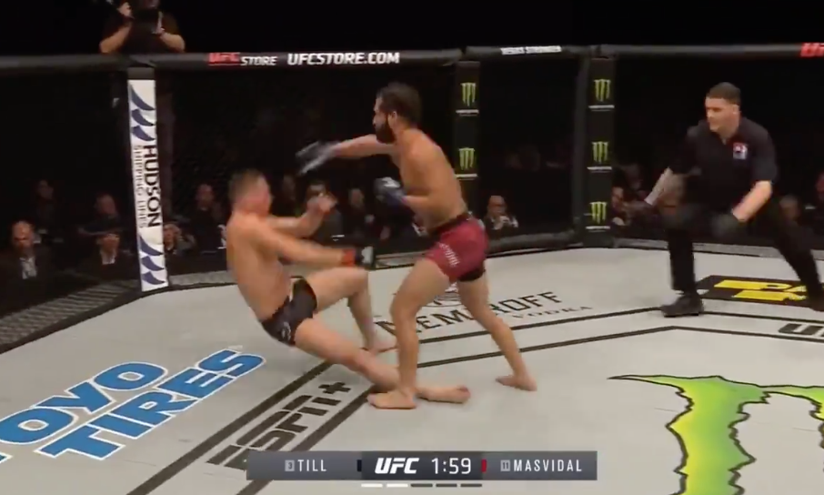 UFC'er slaat favoriet KO en vecht daarna backstage met collega (video)