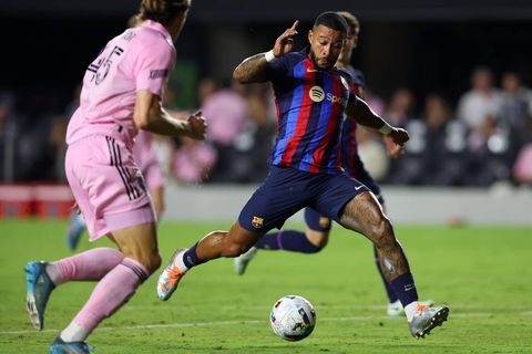 Schiettent FC Barcelona in oefenpot tegen Inter Miami, Memphis Depay prikt ook