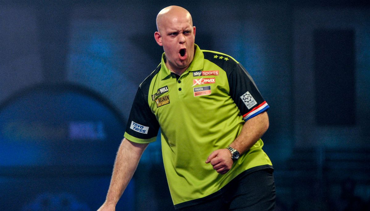 'Van Gerwen wint WK darts van Peter 'Snakebite' Wright