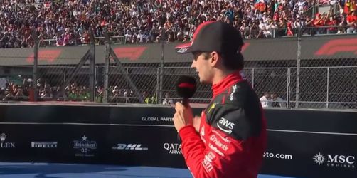 🎥 | Charles Leclerc uitgejouwd tijdens interview na aanrijding met local hero Sergio Pérez