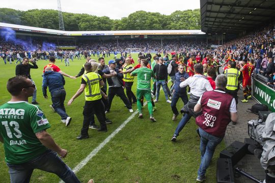 Helft van relschoppers De Graafschap meldt zich