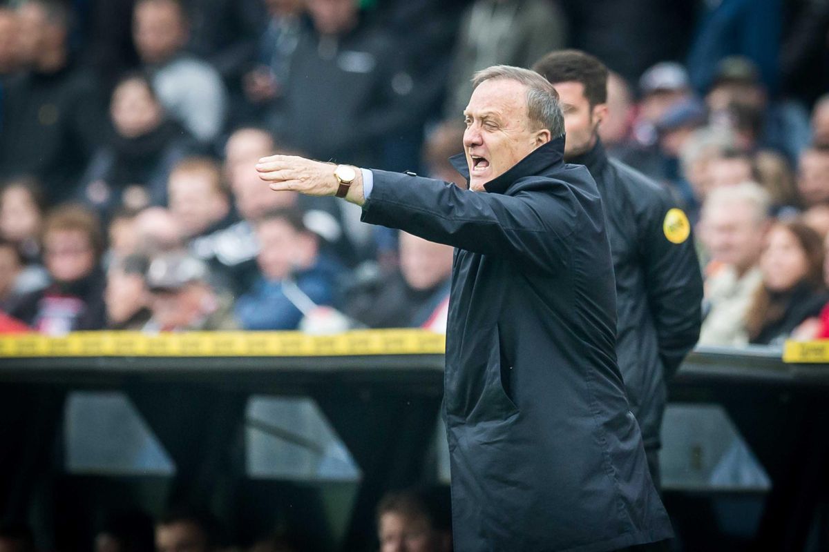 Advocaat vindt dat Sparta makkelijk had kunnen winnen van Feyenoord