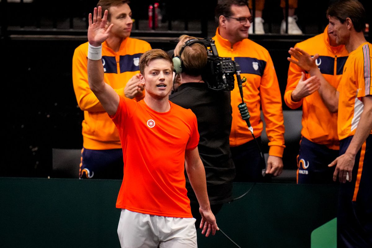 Nederlands Davis Cup-team geplaatst voor groepsfase finale: Slowakije eraf met 3-0