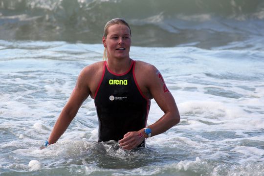 Sharon van Rouwendaal grijpt net naast EK-medaille bij de 10 kilometer