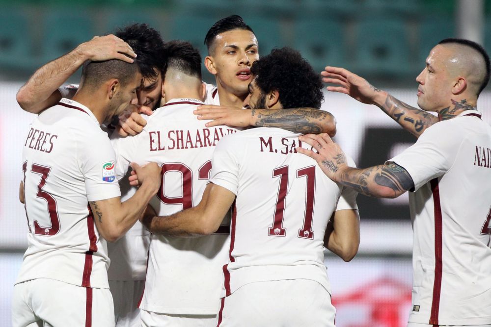Roma heeft geen moeite met Palermo: 3-0