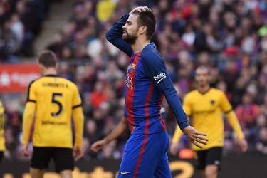 Barça zonder Messi niet langs 9 man Málaga