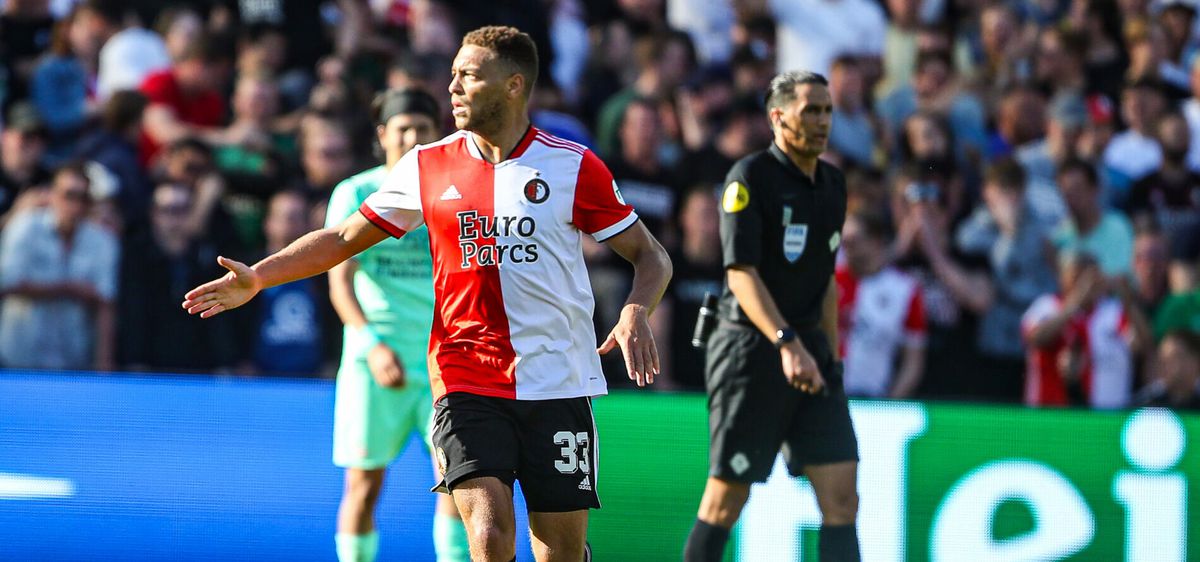 Feyenoord pakt een punt tegen PSV na pingel in de laatste minuut