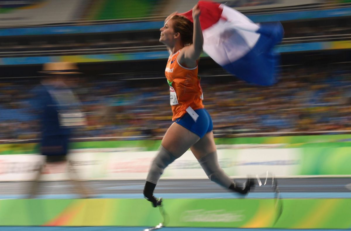 Geen Paralympische Spelen: 'Blade Babe' Marlou van Rhijn stopt per direct