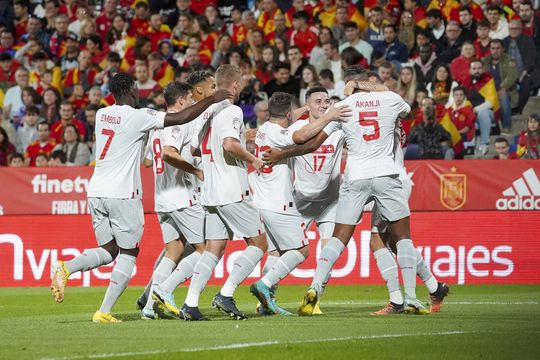 Geen Zwitserse, maar Spaanse gatenkaas: La Nati verslaat La Roja