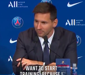 Lionel Messi had het lastig met overgang naar PSG: 'Kan niet wachten om te beginnen'