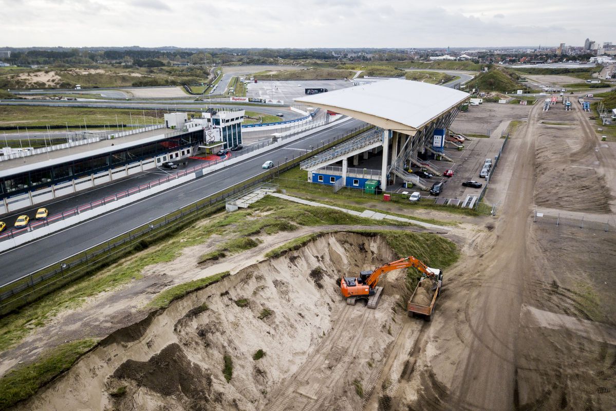 Circuit Zandvoort bouwt al van alles, maar heeft nog helemaal geen vergunningen