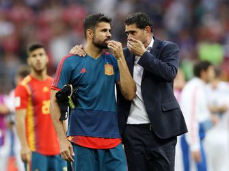 Costa zag gemiste penalty van Koke al aankomen en wordt pissig na misser