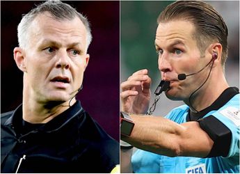 Historisch: Scheidsrechters Björn Kuipers én Danny Makkelie naar het EK