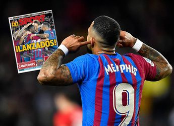 Spaanse kranten krijgen geen genoeg van Barça: ‘Memphis en Luuk maakten het feest compleet’