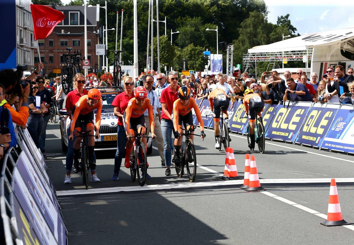 Nieuw onderdeel op EK wielrennen meteen gewonnen door Nederland