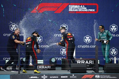 In cijfers: de absolute dominantie van Red Bull Racing in de eerste 5 Grands Prix