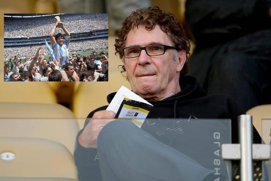 Volgens Van Hanegem is Maradona de beste voetballer ooit