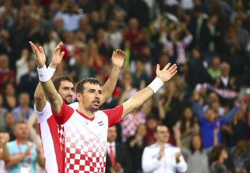 Kroatië weer op voorsprong na winst in dubbelspel