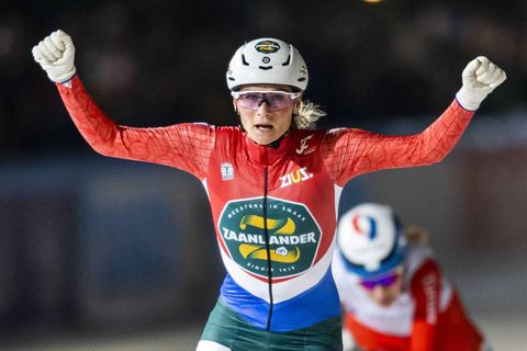 Schaatsbabe Irene Schouten verbreekt record legendarische Atje Keulen-Deelstra