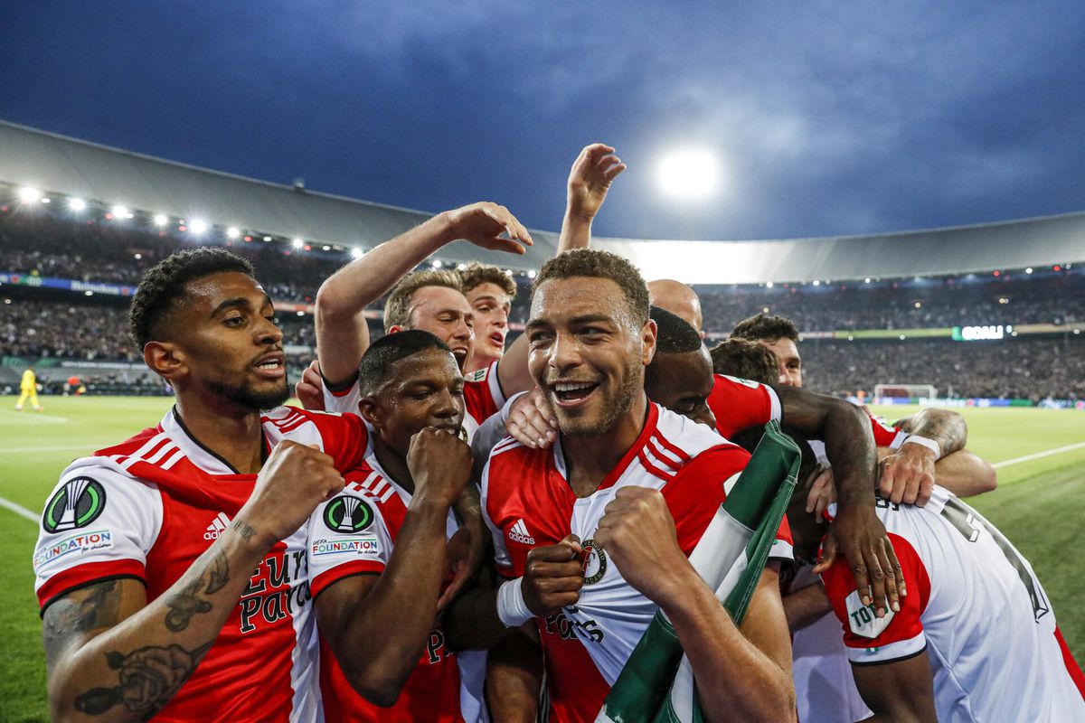 Op naar de return! Feyenoord wint knotsgekke halve finale van Olympique Marseille