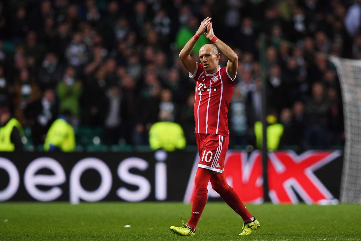 Captain Robben kreeg applaus van Celtic-fans: 'Niet vaak meegemaakt'