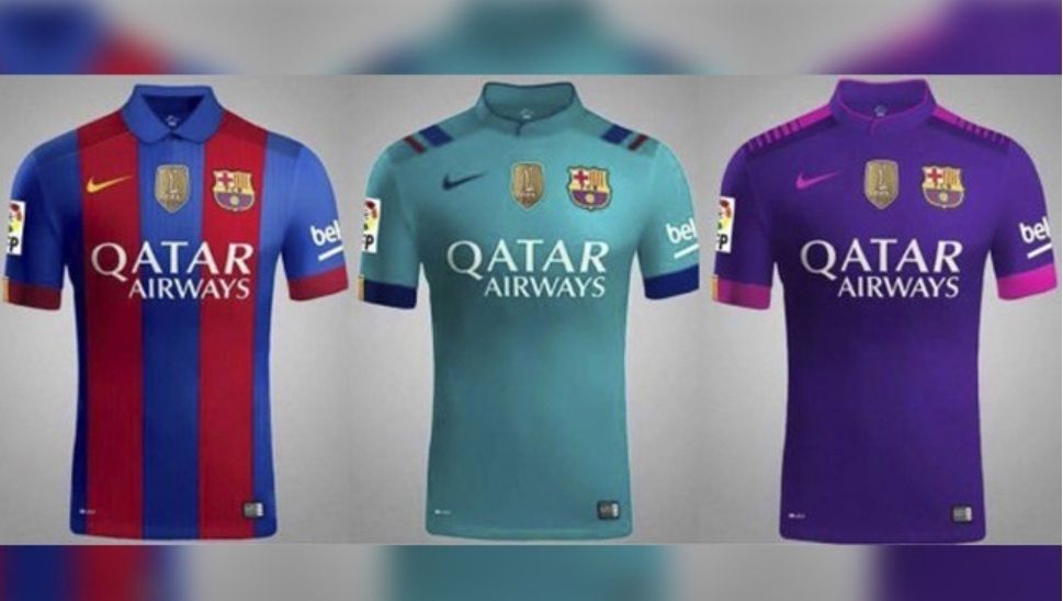 'FC Barcelona volgend jaar weer in traditioneel shirt'