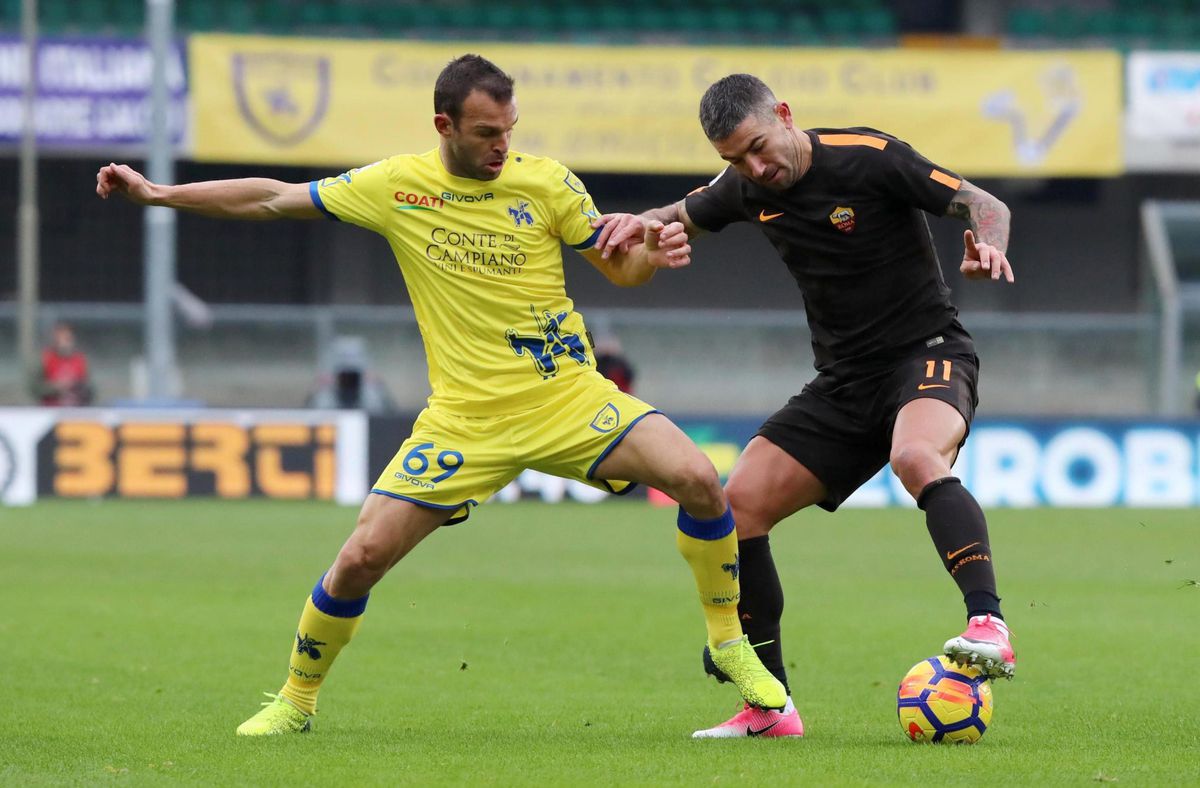 AS Roma morst dure punten tegen Chievo