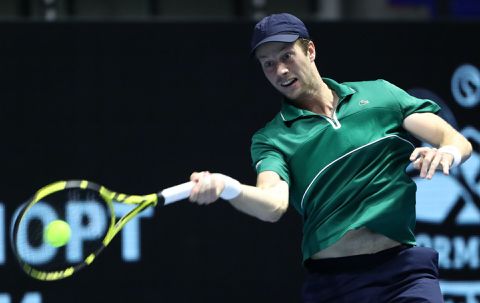 Zieke Botic van de Zandschulp strandt in halve finales Sint-Petersburg