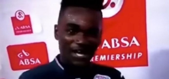 Man of the Match begaat blunder en bedankt vrouw én scharrel tijdens interview (video)