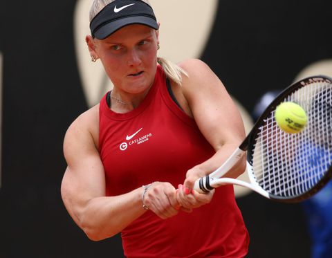 Lucky loser Suzan Lamens kan topspeelster Krejcikova niet verrassen in Hamburg