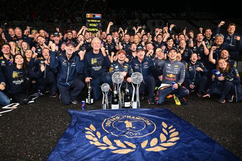 Nog eens feest voor Verstappen: Red Bull pakt de constructeurstitel in de Verenigde Staten