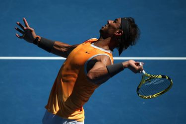 Nadal bereikt kwartfinale na simpel potje tegen Berdych