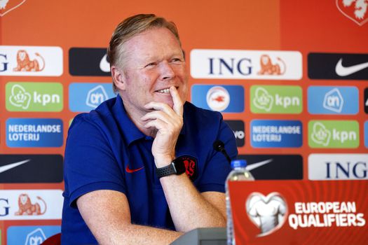 Oranje-bondscoach Ronald Koeman over EK-loting: 'Winst op Frankrijk komt dichterbij'