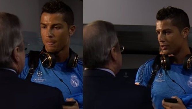 Ronaldo op het matje geroepen door voorzitter Real (video)