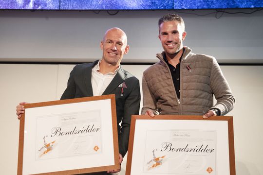 Arjen Robben en Robin van Persie anno 2022: liever padel dan voetbal