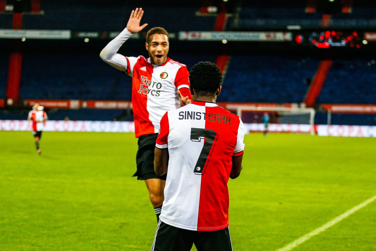 Slordig Feyenoord dankt Luis Sinisterra tegen Heracles en klimt naar 2e plaats in Eredivisie