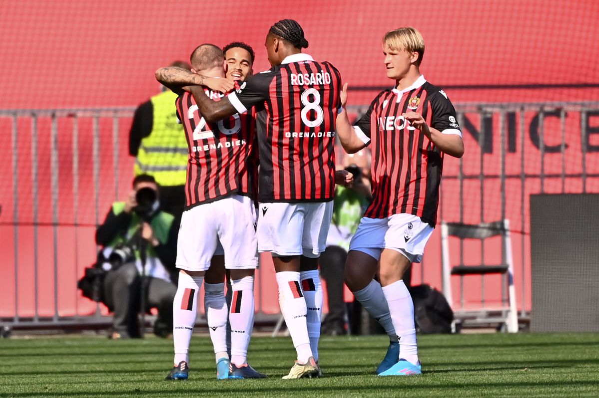 Justin Kluivert kroont zich matchwinner in thuiswedstrijd van Nice tegen Angers