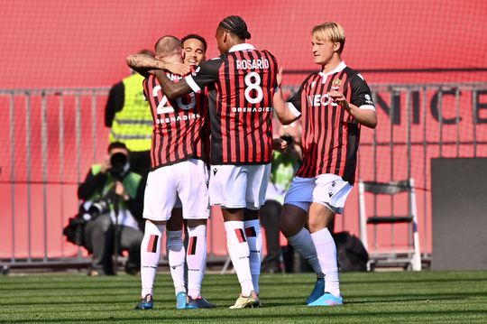 Justin Kluivert kroont zich matchwinner in thuiswedstrijd van Nice tegen Angers