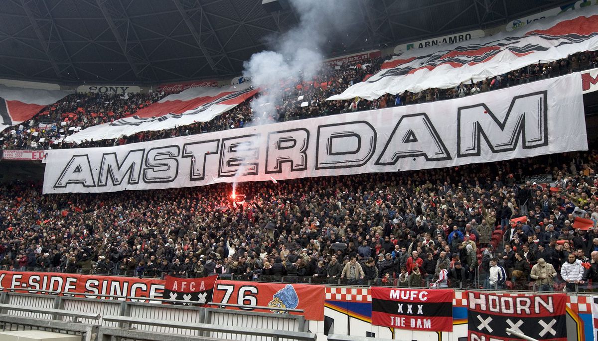F-Side Ajax pislink op KNVB na verplaatsen speelronde 33: 'Wij laten ons niet naaien'