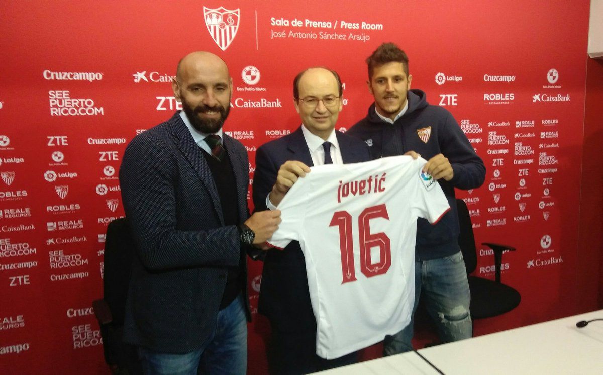 Jovetic op huurbasis naar Sevilla